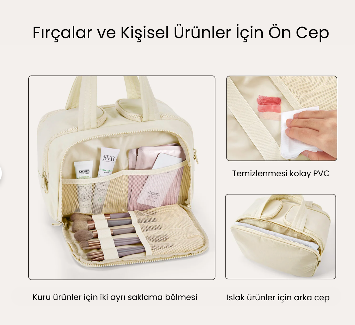Kullanışlı Makyaj & Bakım Çantası