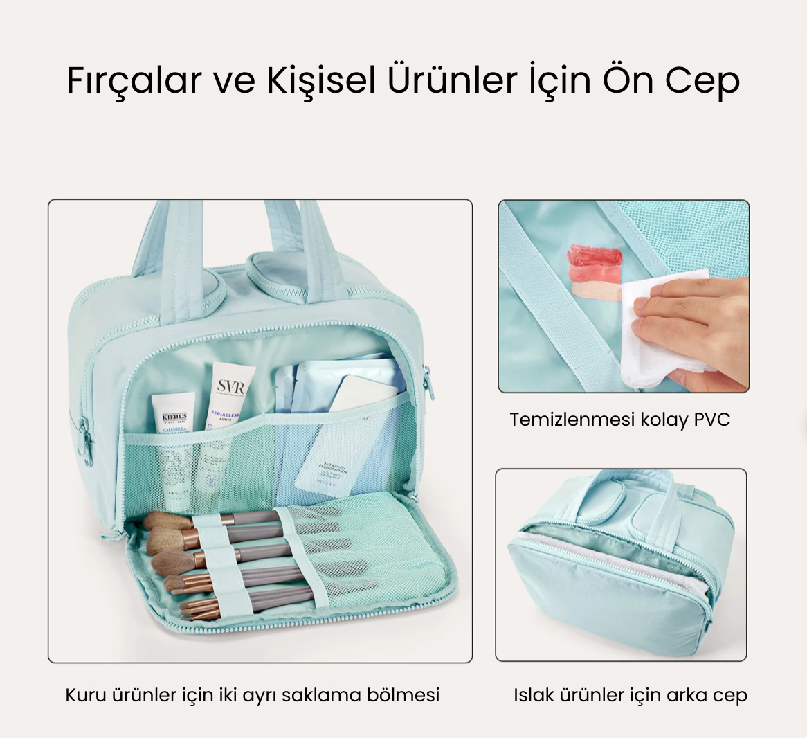 Kullanışlı Makyaj & Bakım Çantası