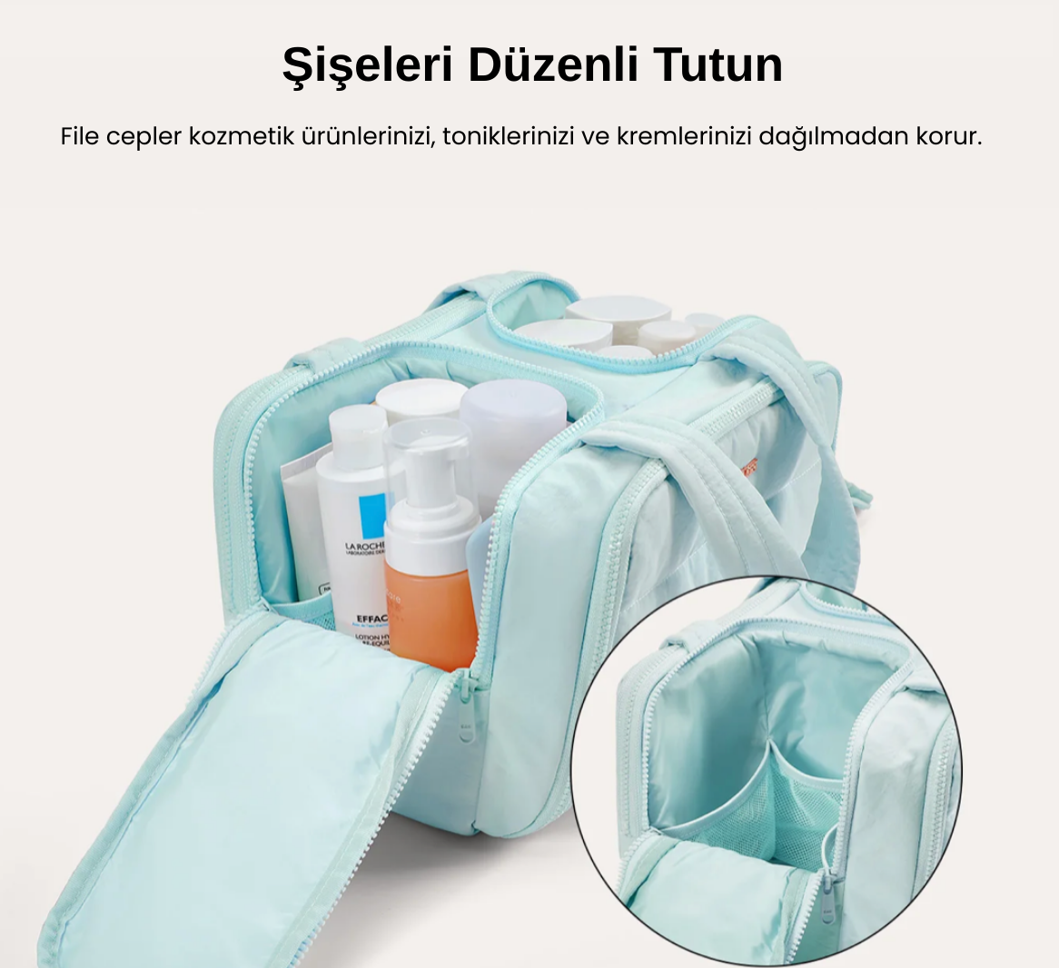 Kullanışlı Makyaj & Bakım Çantası