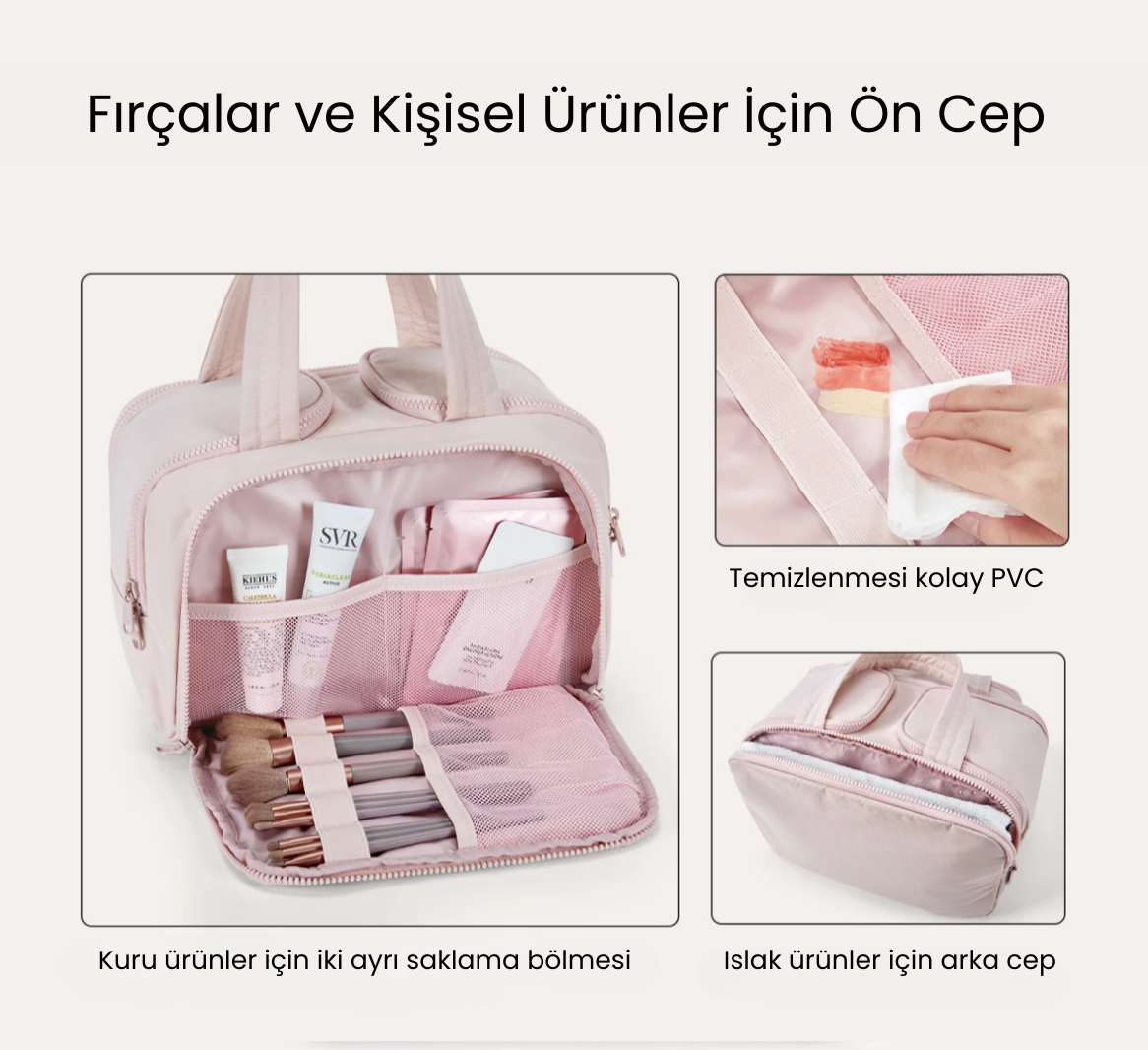 Kullanışlı Makyaj & Bakım Çantası