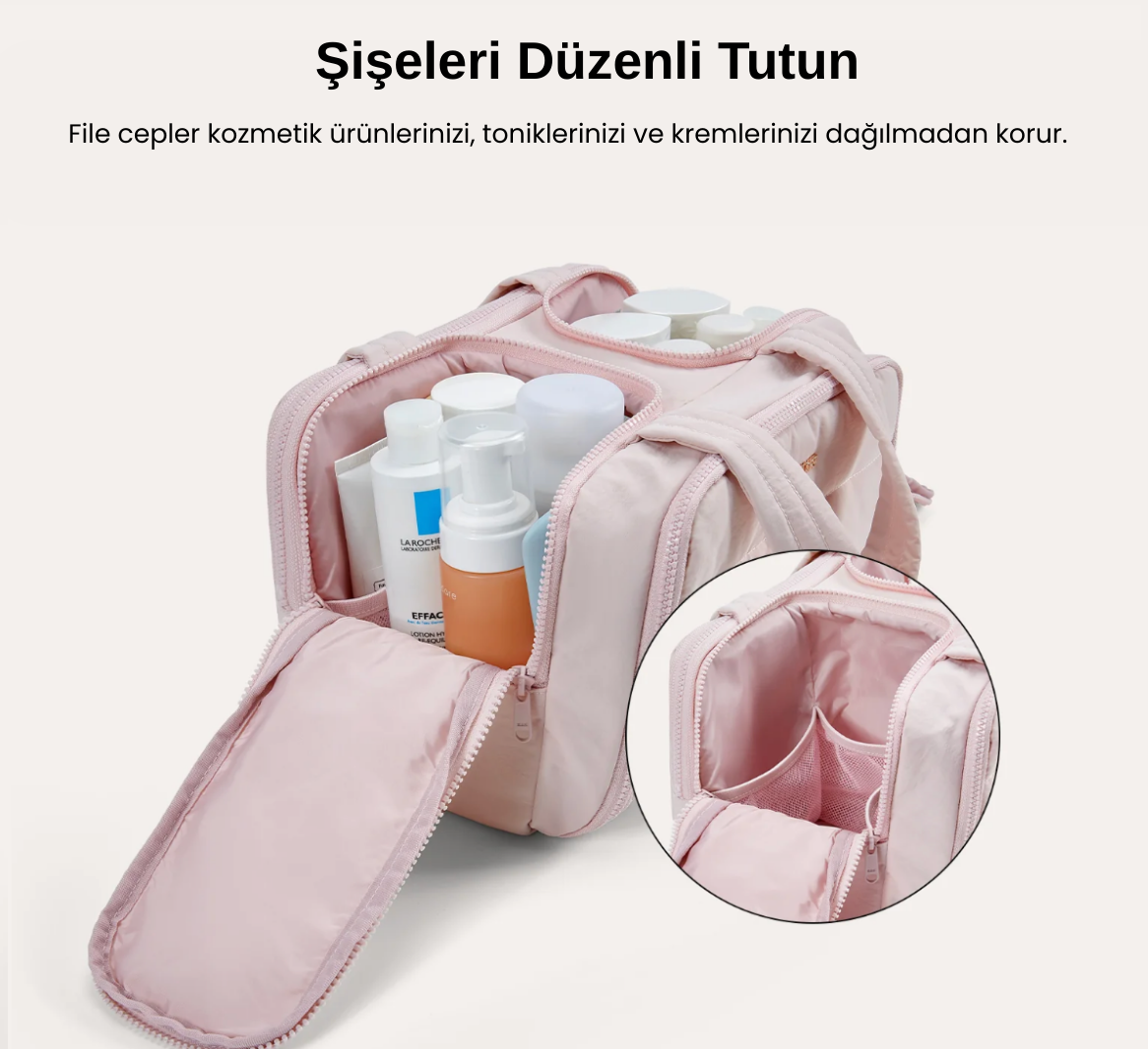 Kullanışlı Makyaj & Bakım Çantası