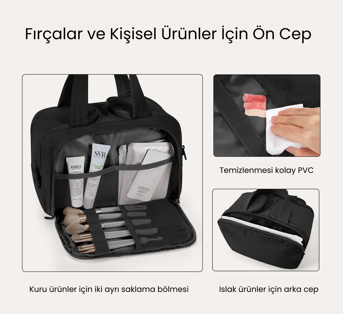 Kullanışlı Makyaj & Bakım Çantası